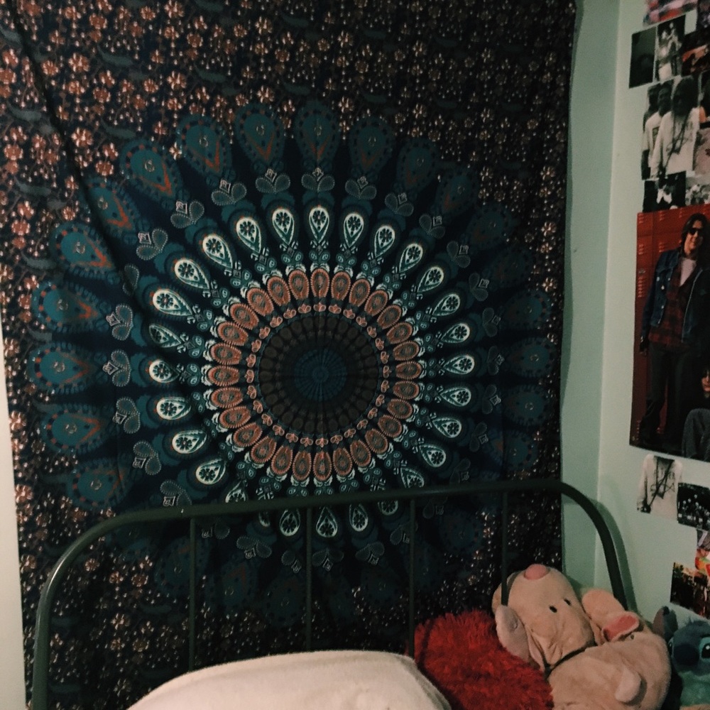 Boho tapestrie room decor